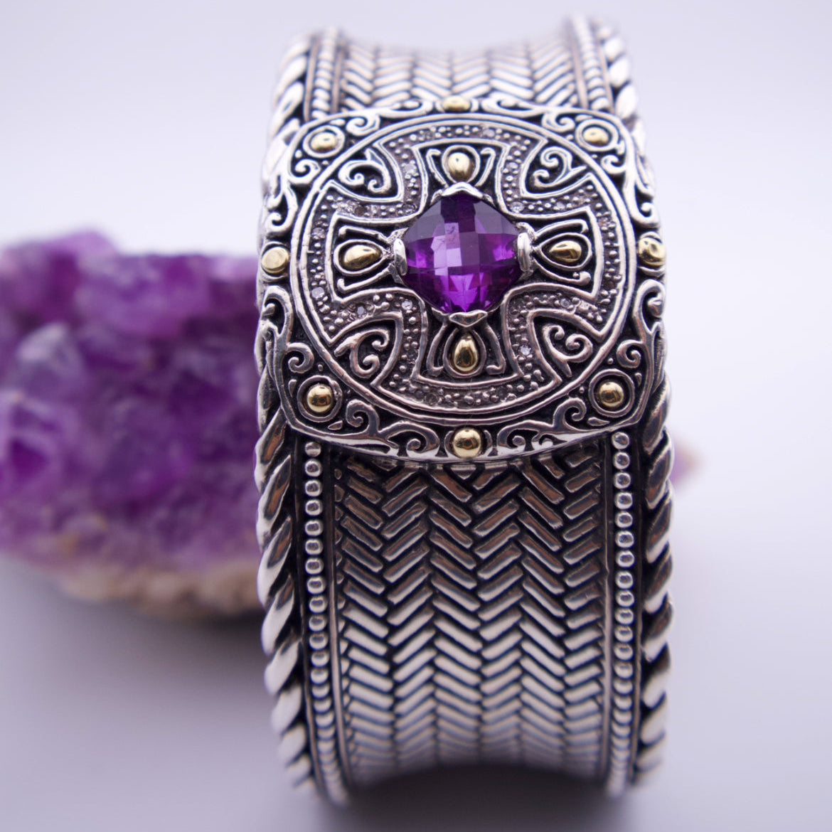 Amethyst Cuff