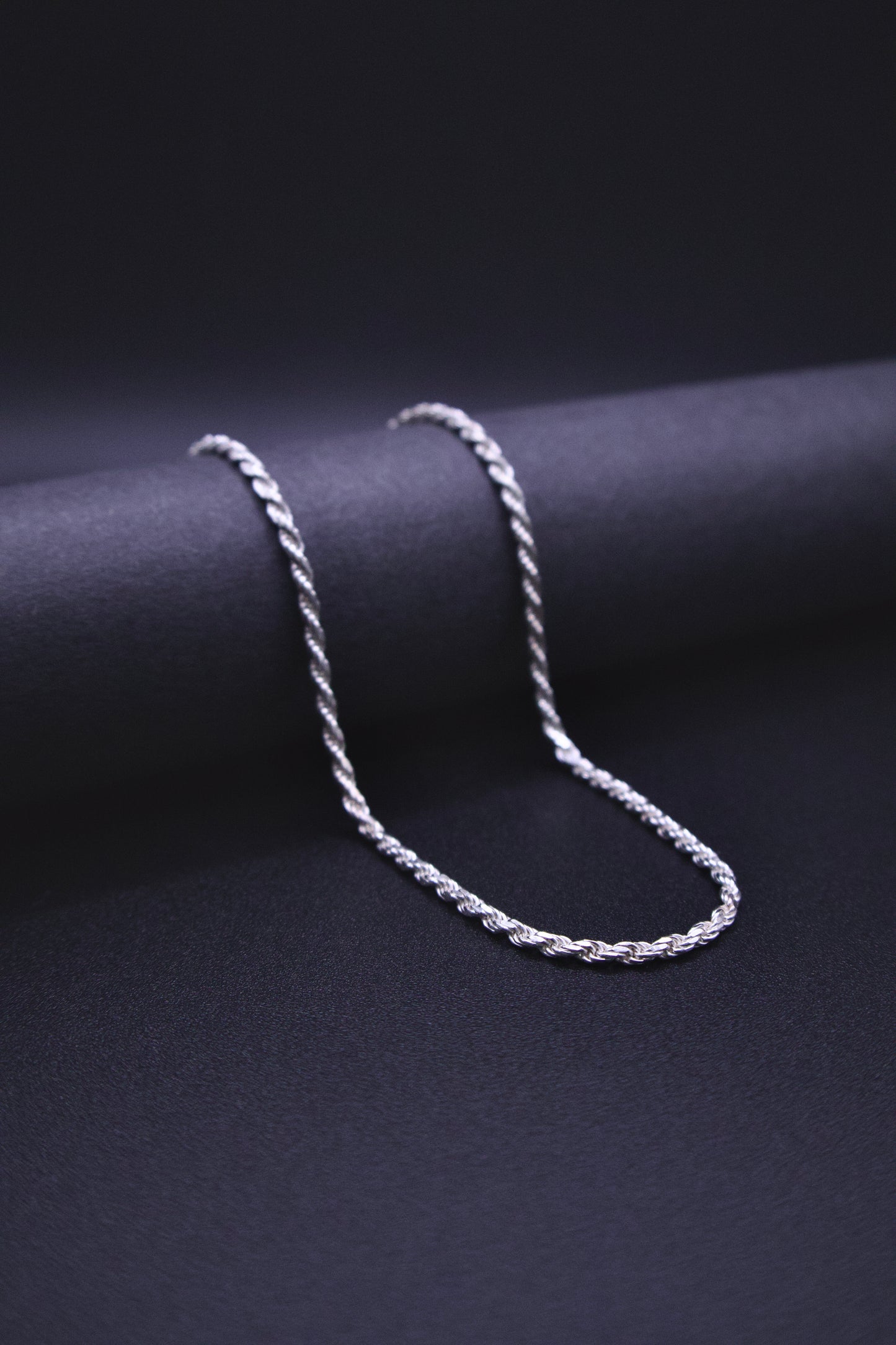 Thin Rope Chain  18"