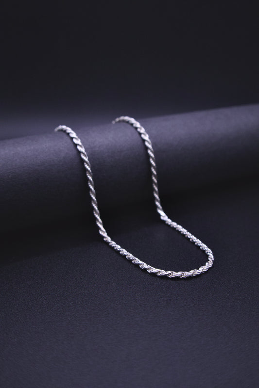 Thin Rope Chain  18"